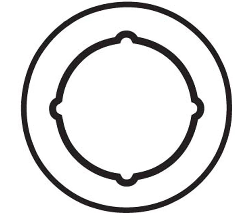 DON-JO 3-1/2" SCAR PLATE Stainless Steel K.I.K / Deadbolt Scar Plate