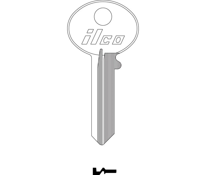 Key Blank L1003M (6 Pin)