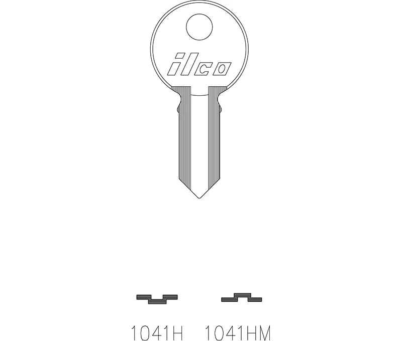Key Blank 1041H IL1