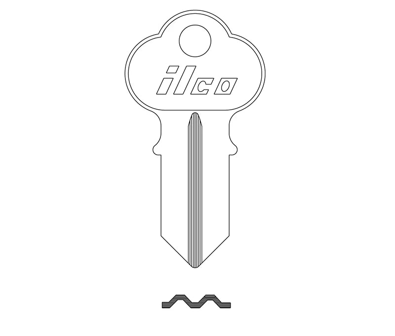 Key Blank 1041N