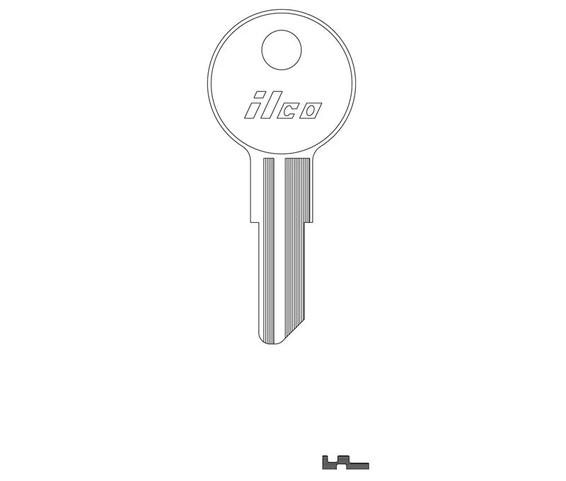 Key Blank 1041TR
