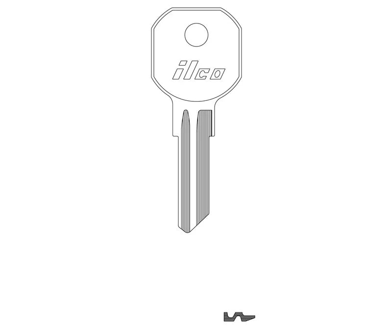 Key Blank 1536R