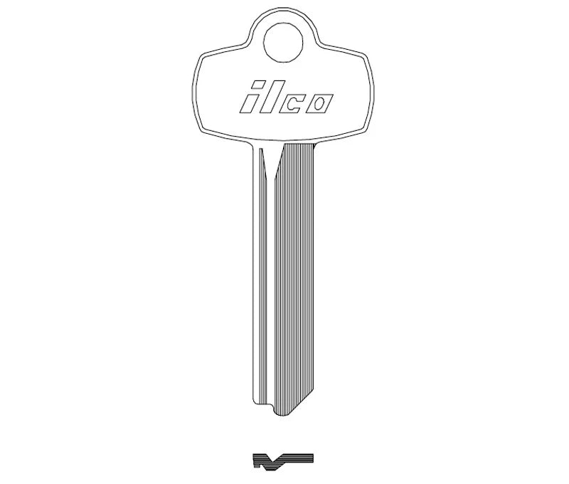 Key Blank A1114D