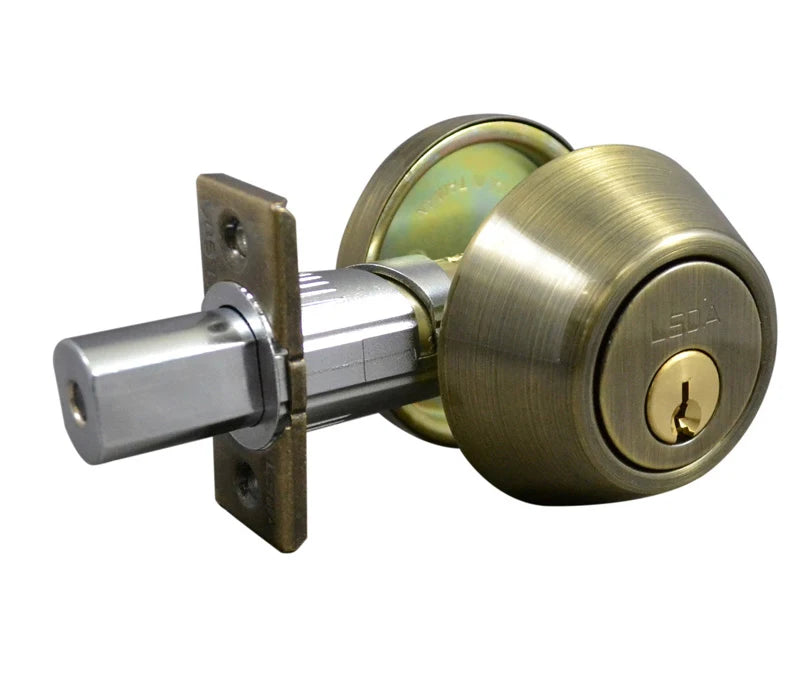 LSDA GRADE 3 DEADBOLT SINGLE WEISER KEYWAY REMOVABLE CYLINDER