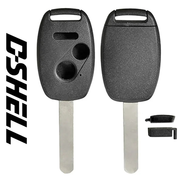 2005 – 2014 Honda / 3-Button Remote Head / D-SHELL (Aftermarket)