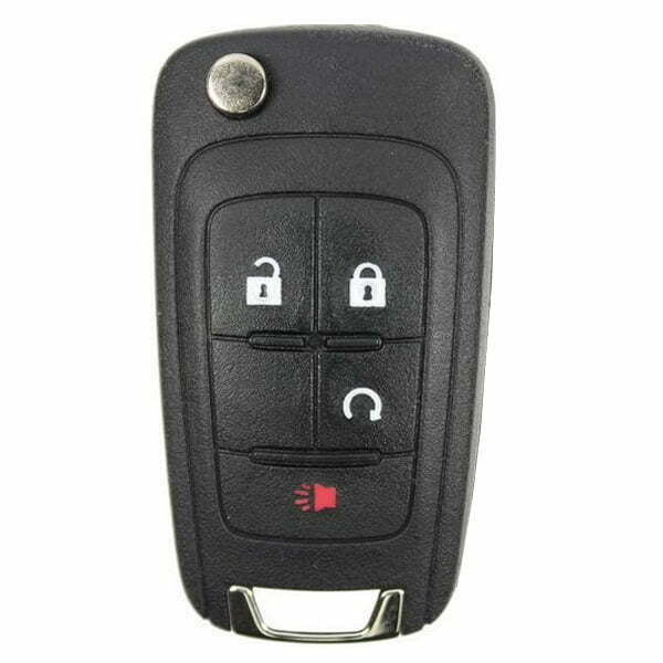 2010-2019 GM / 4-Button Flip Key (Aftermarket)