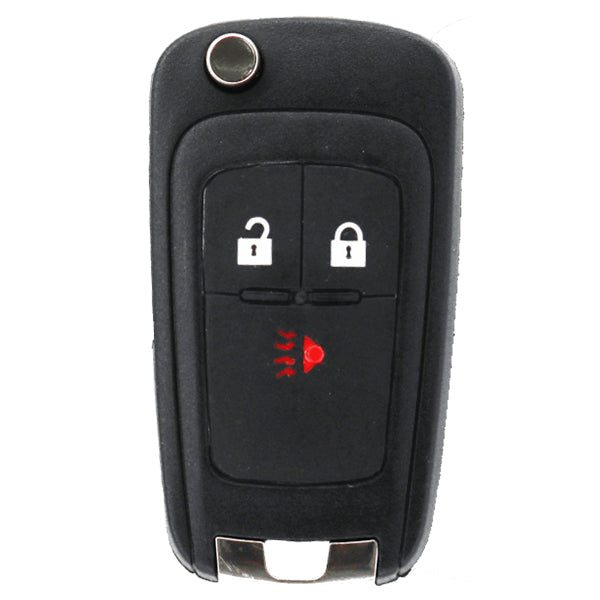 2013-2015 Chevrolet Spark / 3-Button Flip Key Remote / PN: 95233524 / A2GM3AFUS03 (Aftermarket)