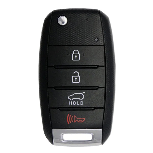2014-2016 Kia Rondo / 4-Button Flip Key Remote (Refurbished)