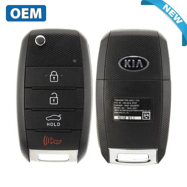 2017-2018 Kia Forte / 4-Button Flip Key (OEM)