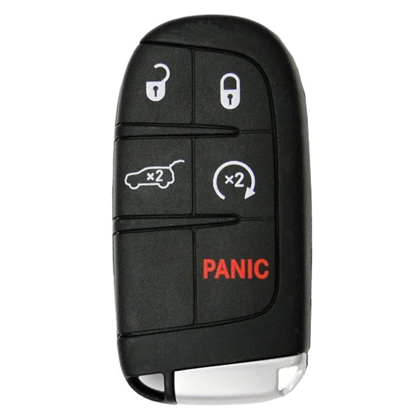 2017-2021 Jeep Compass / 5-Button Smart Key / PN: 68250343AB / M3N-40821302 (Aftermarket) RSK-JP-CP2105