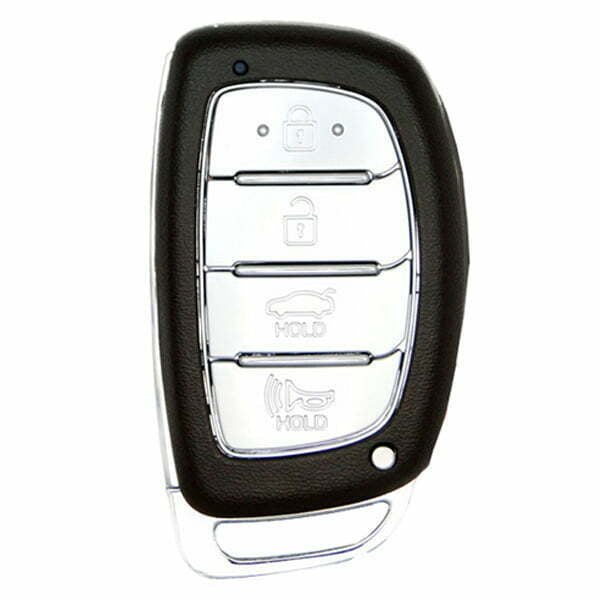 2019-2020 Hyundai Elantra Sedan / 4-Button Smart Key (Aftermarket)