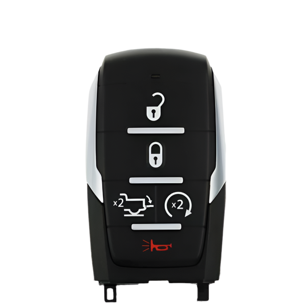 2019-2023 Dodge Ram 1500 Pickup / 5-Button Smart Key (Aftermarket)