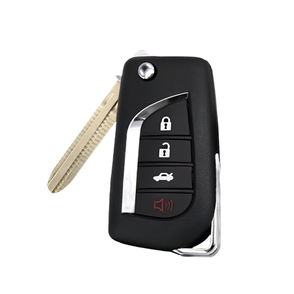 2004-2010 Toyota / 4-Button Flip Key NEW STYLE (AFTERMARKET)