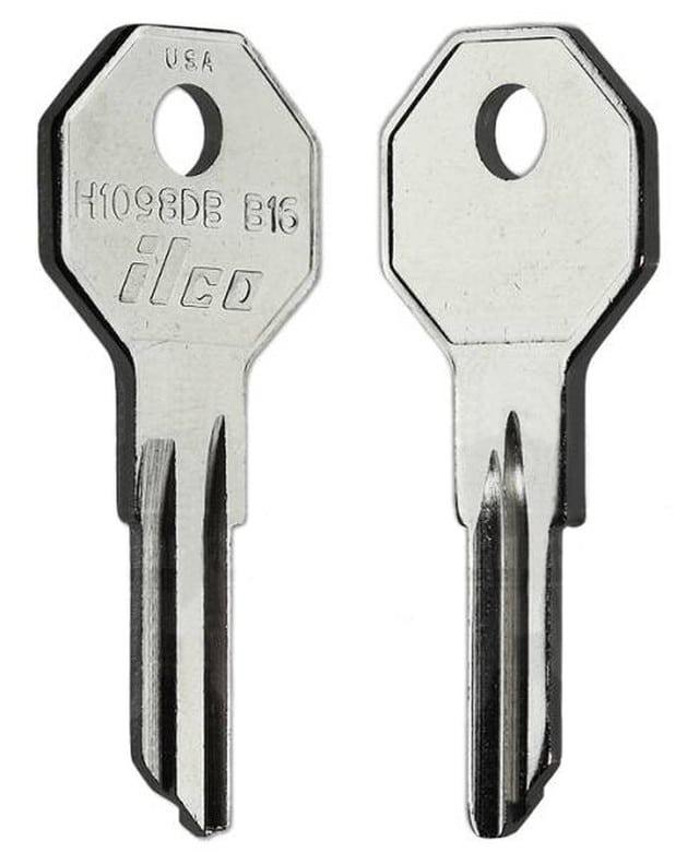 Vehicle Key Blank H1098DB B16