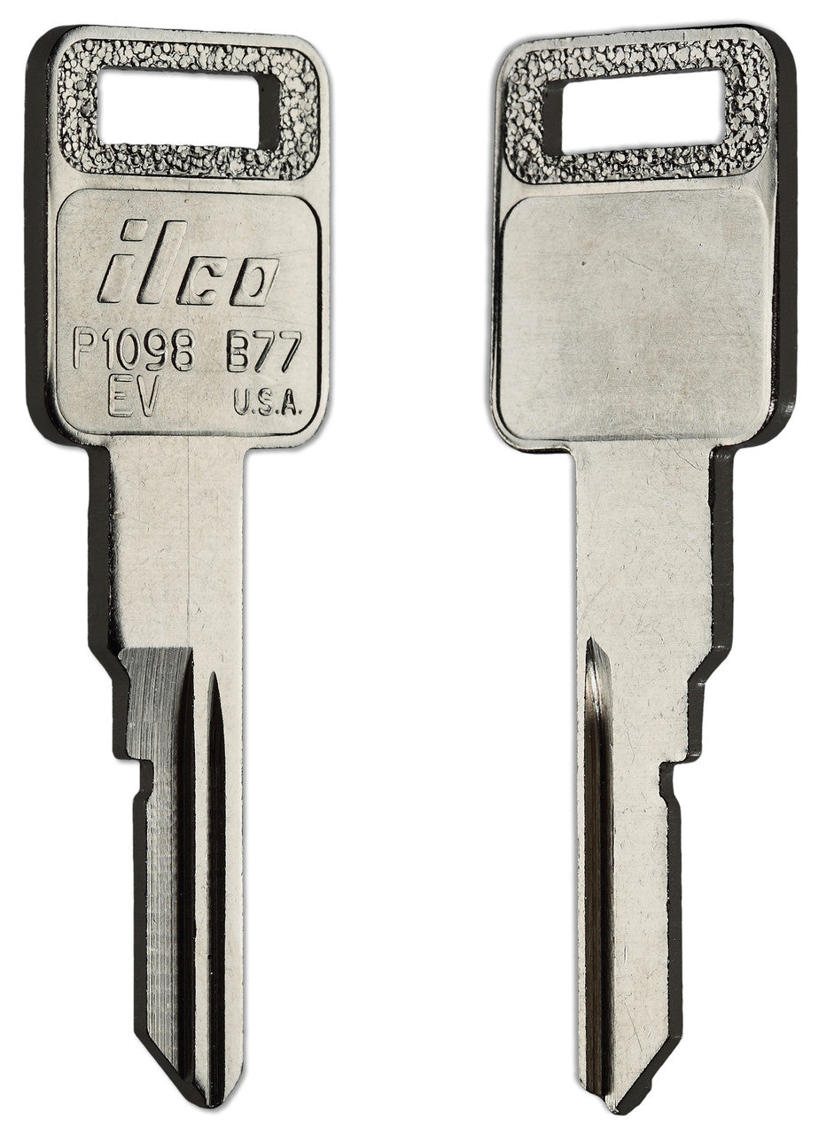 Vehicle Key Blank P1098EV B77