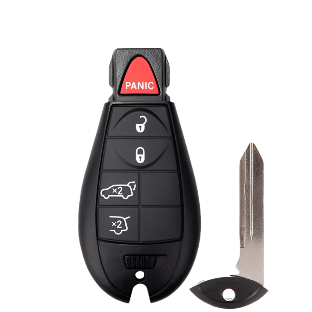 2008-2013 Jeep / 5-Button Fobik Key (AFTERMARKET)