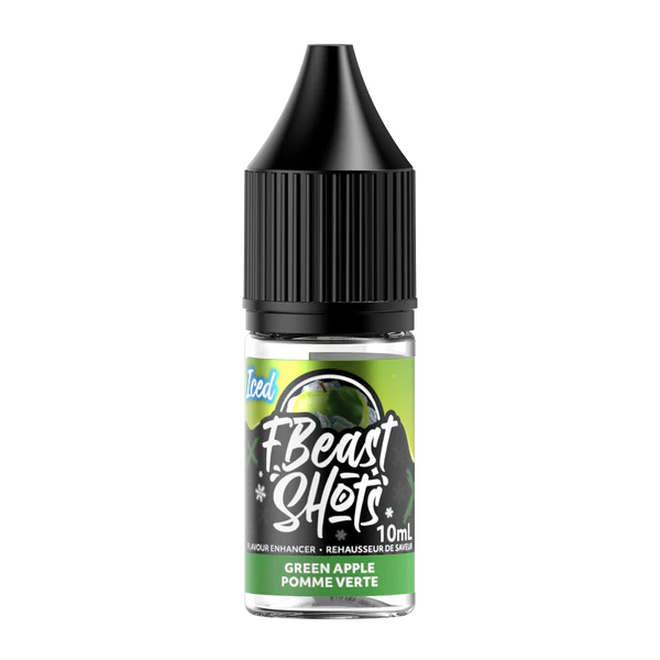 F Beast Shots Green Apple Iced (10 ml bottle)