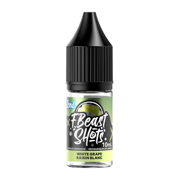 F Beast Shots White Grape Iced (10ml Bottle)