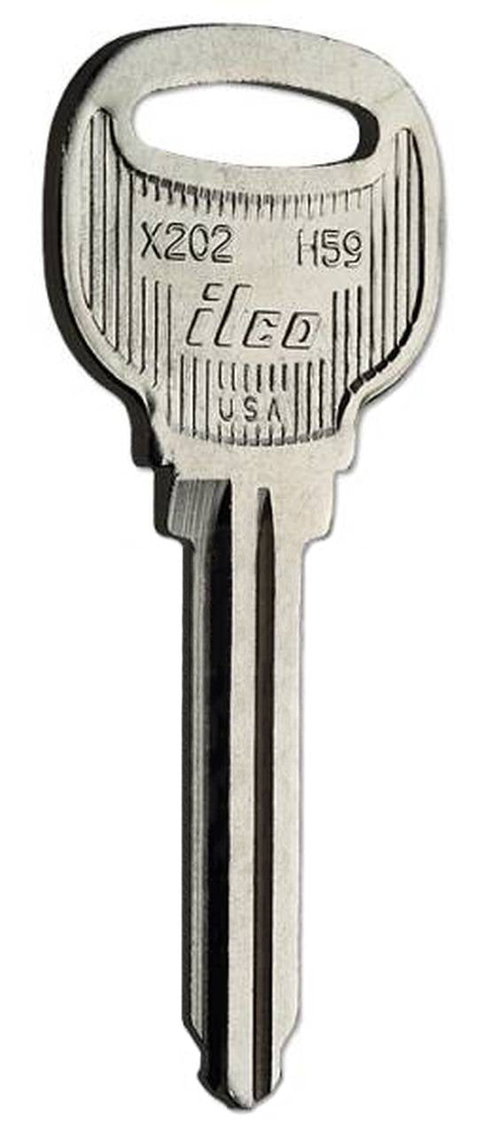 Vehicle Key Blank X202 H59