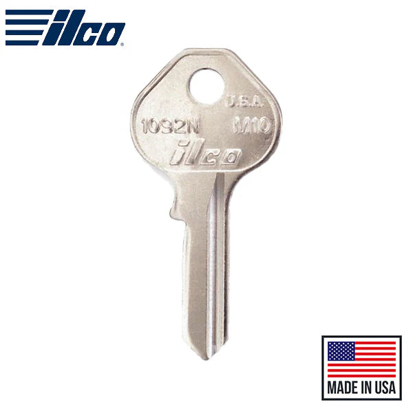 Key Blank 1092N M10