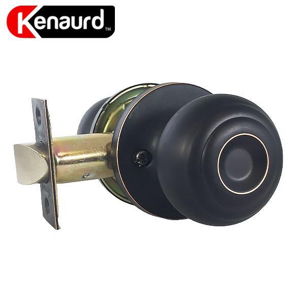 Kenaurd Oil Rubbed Bronze Mushroom Passage Lockset
