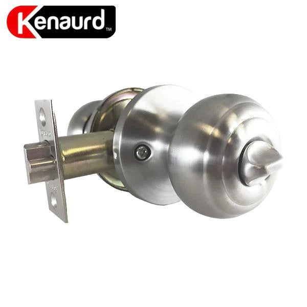 Kenaurd Silver KW1 Keyway Mushroom Entry LockSet