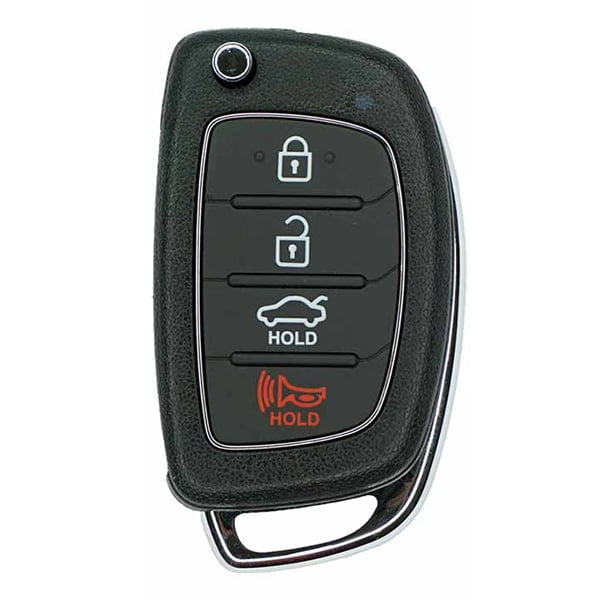 2015-2017 Hyundai Sonata / 4-Button Flip Key / NO CHIP (Aftermarket)