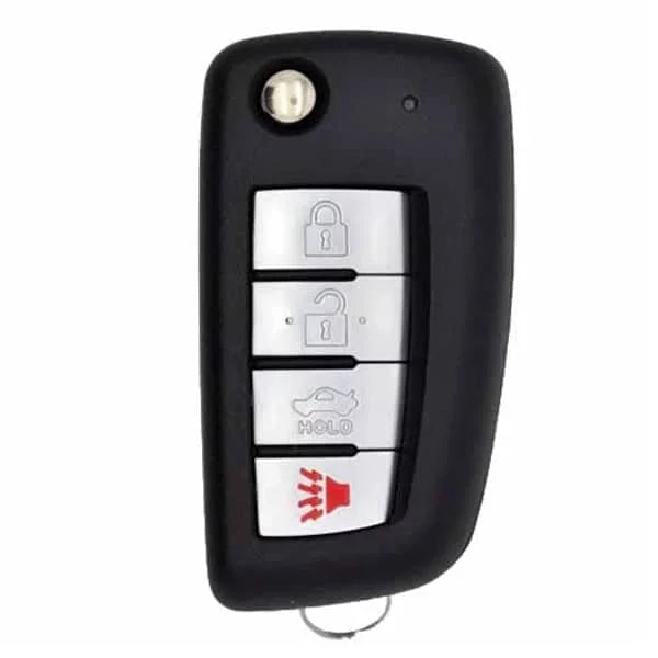 2002-2017 Nissan Infiniti / 4-Button Flip Key New Style (Aftermarket)