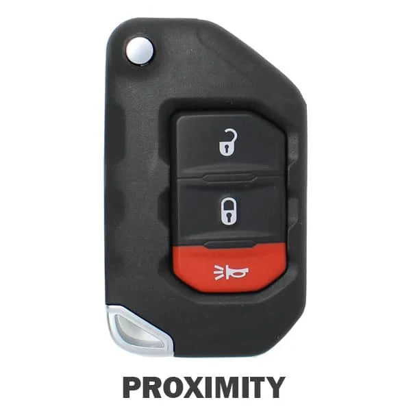 2018-2021 Jeep Wrangler Gladiator 3-Button Smart Flip Key AFTERMARKET