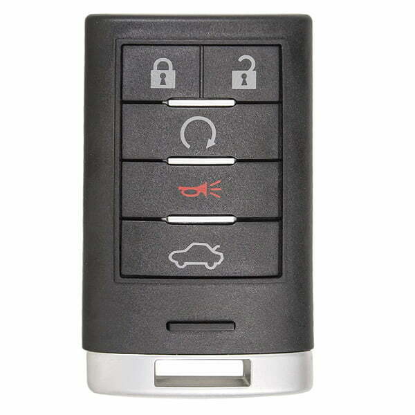 2008-2014 Cadillac CTS STS / 5-Button Smart Key / FCC ID: M3N5WY7777A / PN: 25943676 (Aftermarket)