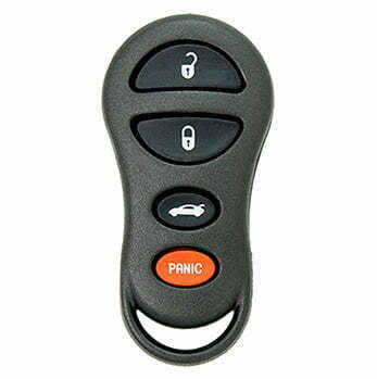 1998-2011 Chrysler Dodge 4-Button Keyless Entry Remote (Aftermarket)