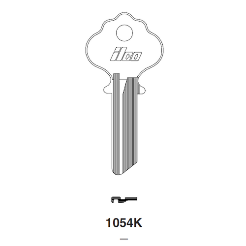 Key Blank 1054K