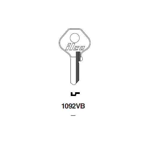 Key Blank 1092VB