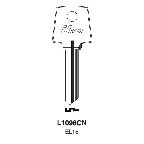 Key Blank L1096CN EL15