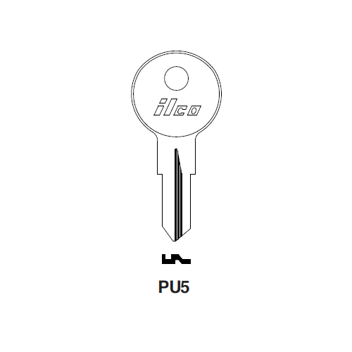 Key Blank PU5