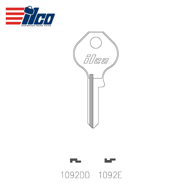 Key Blank 1092DD