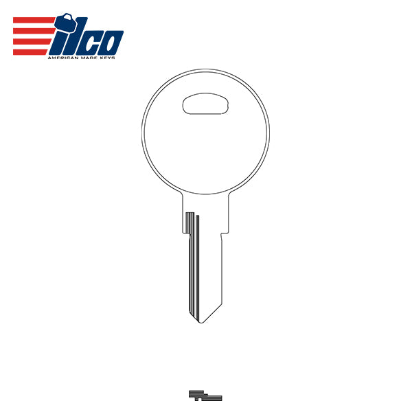 Key Blank 1608 TM8