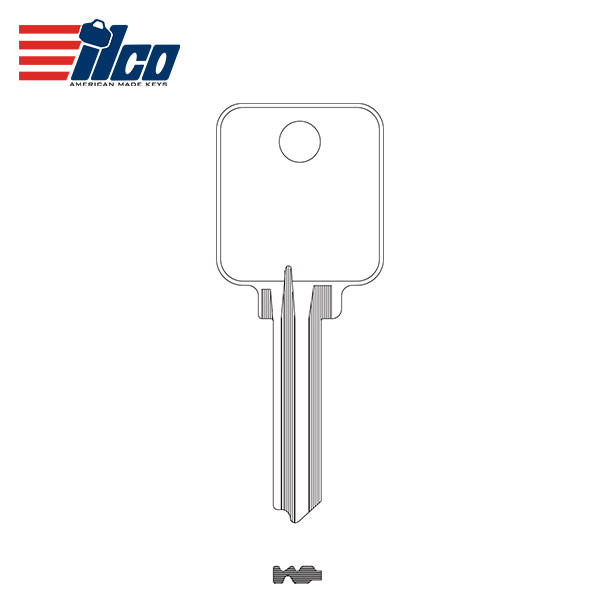 Key Blank 1655 Medeco Key Blank