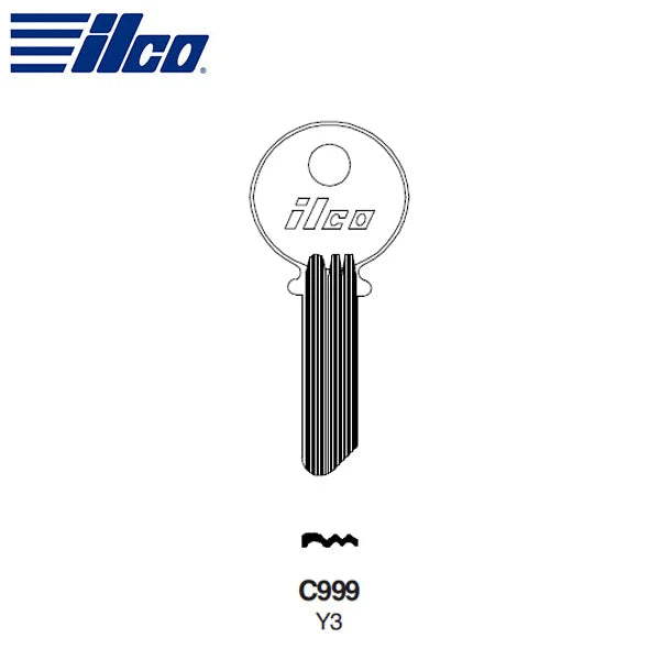 Key Blank C999 Y3