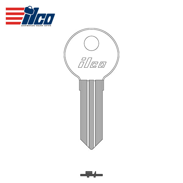 L1042B Illinois Key Blank