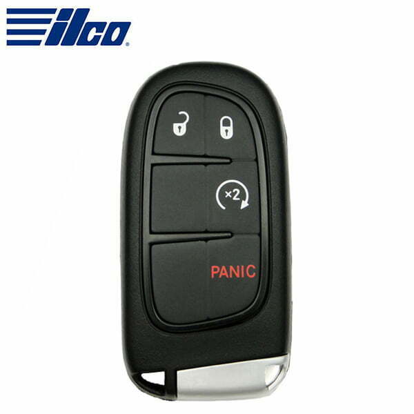 ILCO Look-Alike™ 2013-2022 Dodge Ram / 4-Button Smart Key / FCC ID: GQ4-54T / PN: 56046956AA (PRX-RAM-4B3)