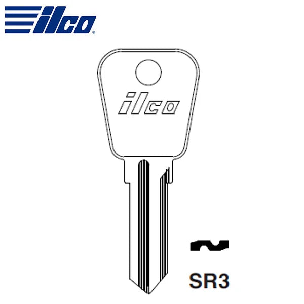 Vehicle Key Blank SR3