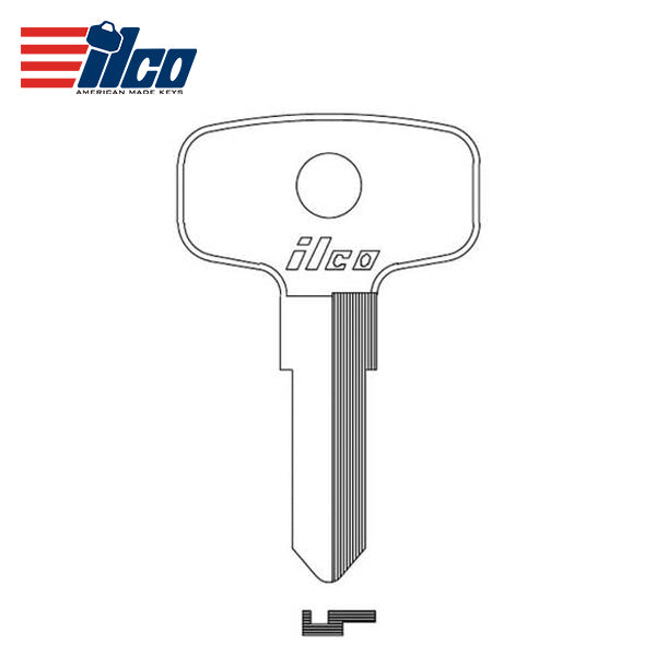 Vehicle Key Blank X25 Suzuki Motorcycles Key Blank