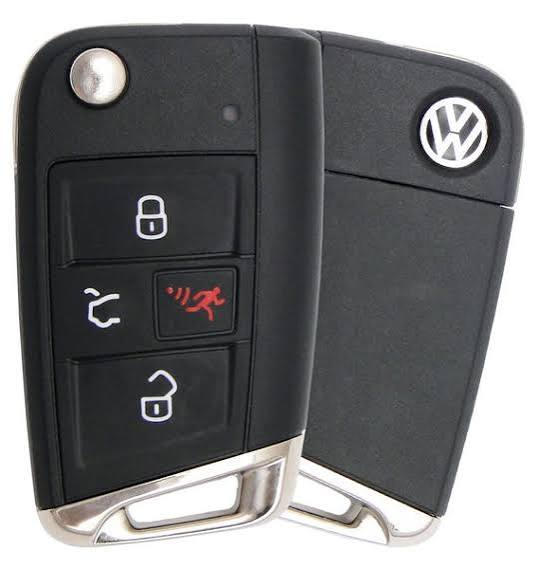 Volkswagen Jetta Flip Key Shell