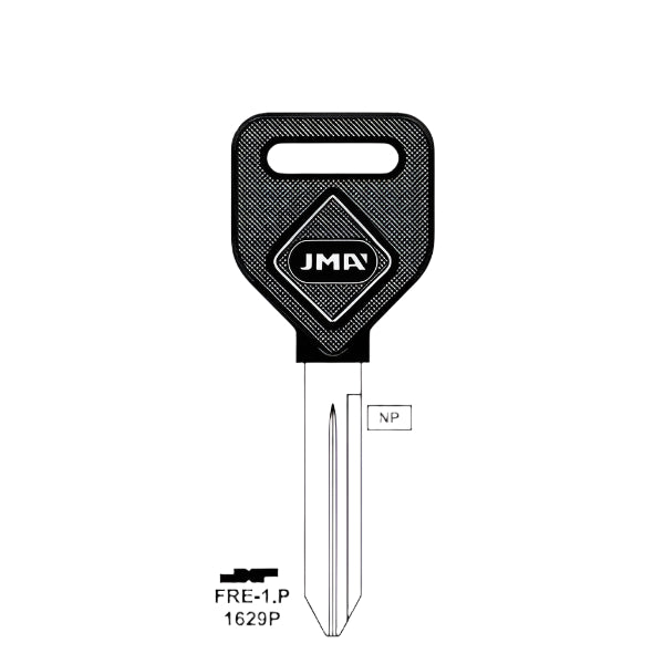 Vehicle Key Blank 1629-P