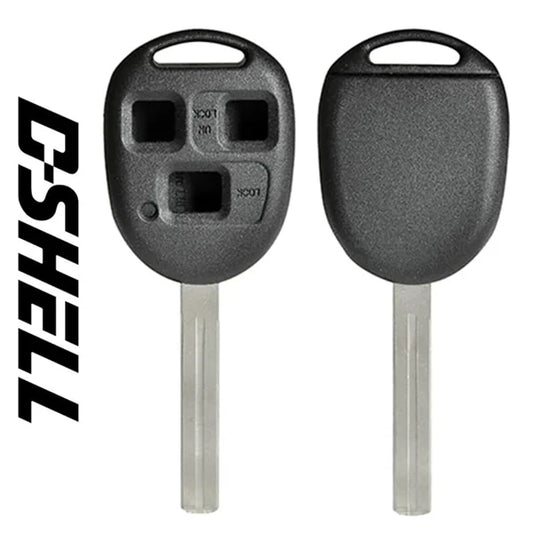 1998 – 2010 Lexus / 3-Button Remote Head Shell