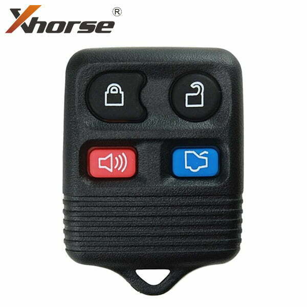 Xhorse – Ford Style / 4-Button Universal Remote for VVDI Key Tool / XKFO02EN (Wired) XHS-XKFO02EN