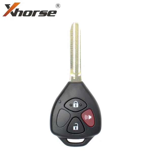 Xhorse – Toyota Style / 3-Button Universal Remote Head Key for VVDI Key Tools / XKTO04EN (Wired)- XHS-XKTO04EN
