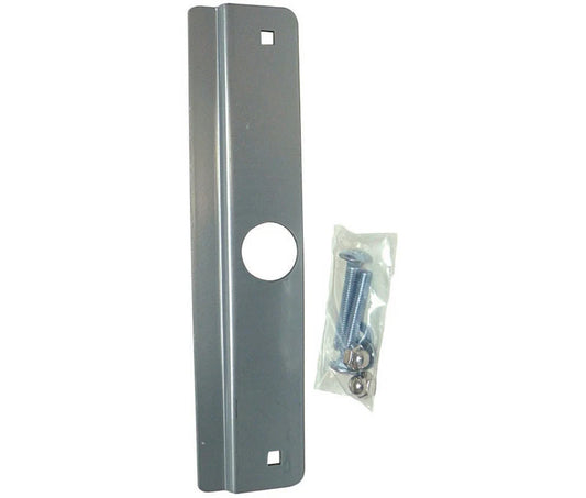 DON-JO SILVER LATCH PROTECTOR 12" For Out swinging Door