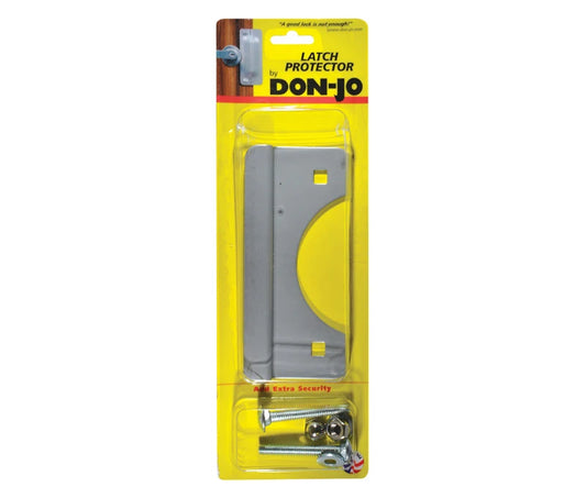 DON-JO 6" LATCH PROTECTOR SILVER FOR ALUMINIUM OUT SWINGING DOORS